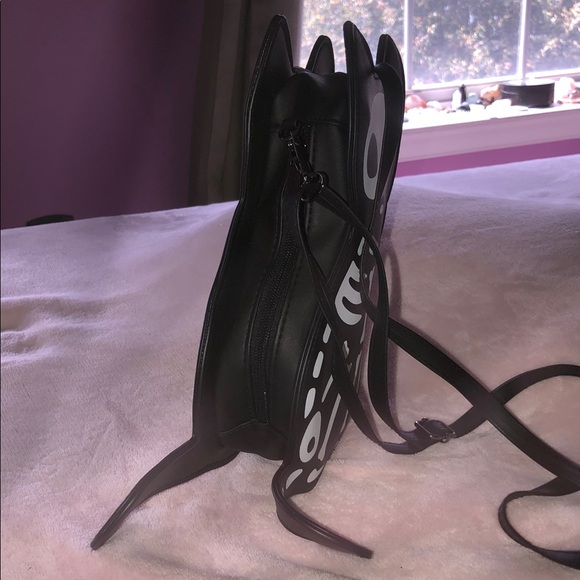 Skeleton Cat Backpack - Picture 2 of 2